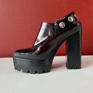 Mulberry platform heels in a size 39